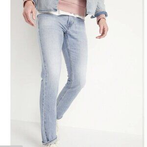 Old Navy Men's Slim Jeans Light Wash 28x30 NWT